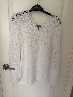 Theory Open Knit Sweater
